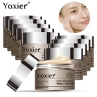 Yoxier 10 шт. увлажняющие корейские дневной отбеливающие кремы уход за кожей улиточный крем с гиалуроновой кислотой эссенция крем против старения морщин