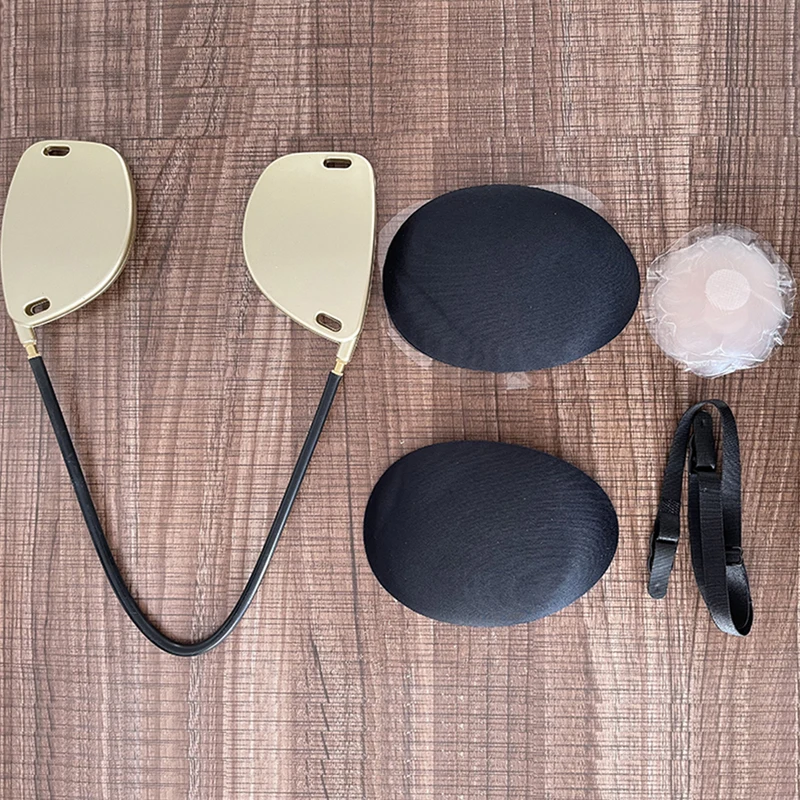 

Women Push Up Bras For Deep Bra Kit Push-Up Frontless Bra Frontless Backless & Strapless Bra Beige Rabbit Bra Pads