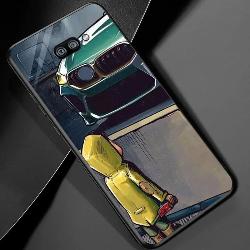 

Cute little boy car For LG K22 K71 K61 K51S K41S K30 K20 K50S K40S Q60 V60 V50 V40 V35 V30 G8 ThinQ Black Phone Case