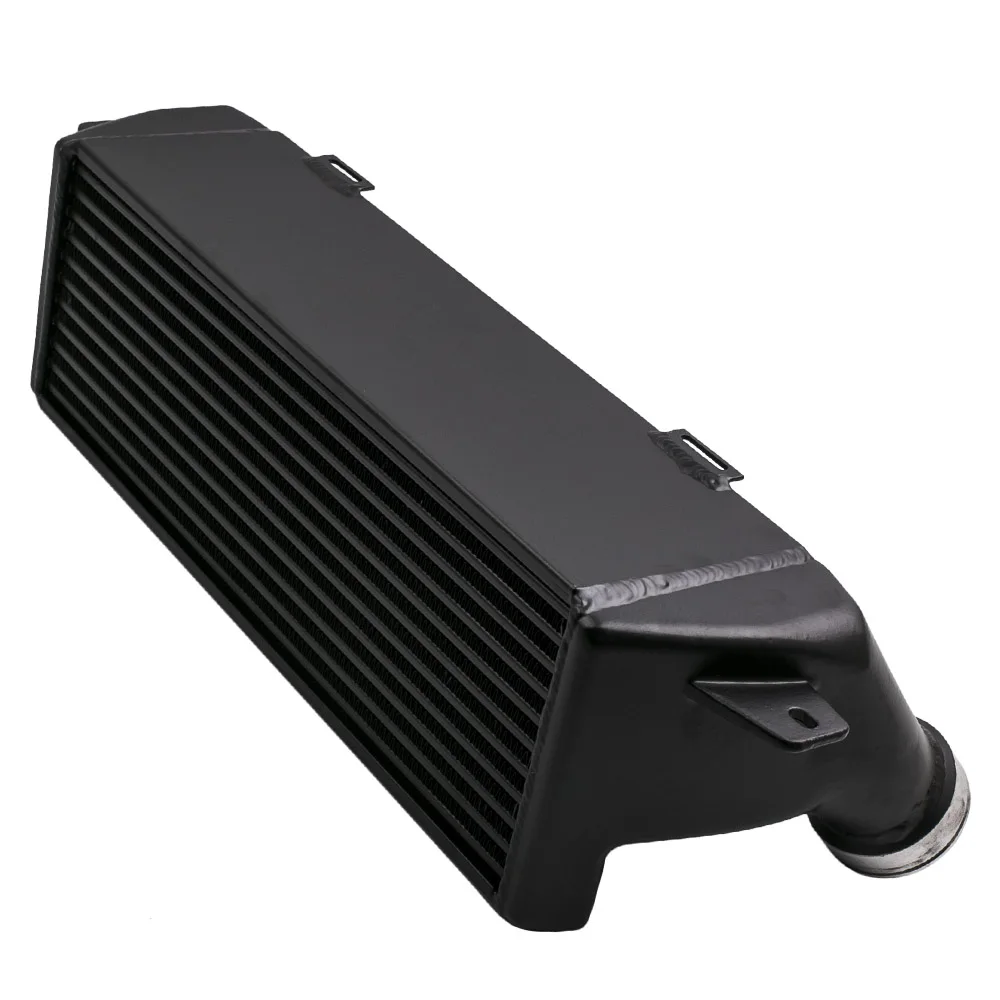 Черный интеркулер с передним креплением для дизельных двигателей BMW E90 E91 E92 E93 325D