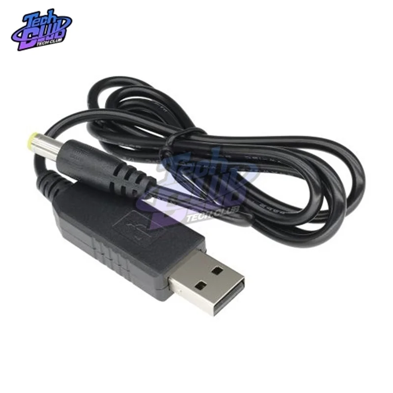 Кабель питания USB/DC 5 5x2 1 мм штекер постоянного тока В до 9 12 DC-DC повышающий