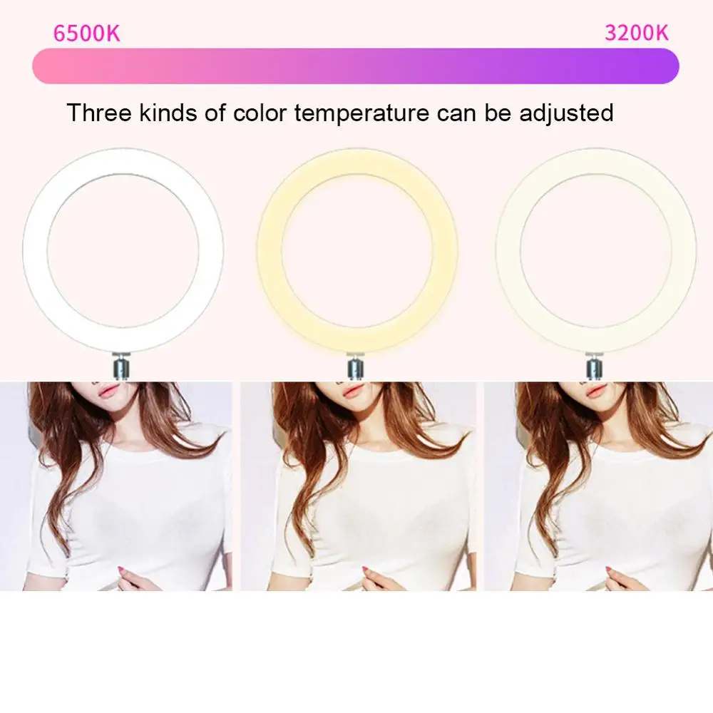 Светодиодный светильник для прямой трансляции красоты заполнения света