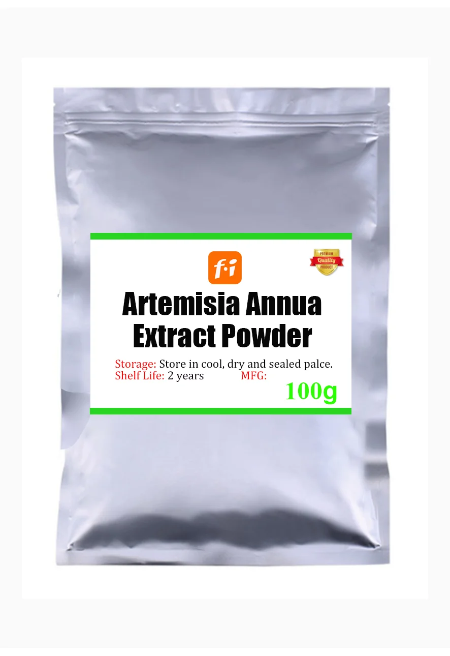 

100-1000g organic Artemisia annua extract powder 20:1, artemisinin, Artemisia annua, sweet wormwood, heat clearing