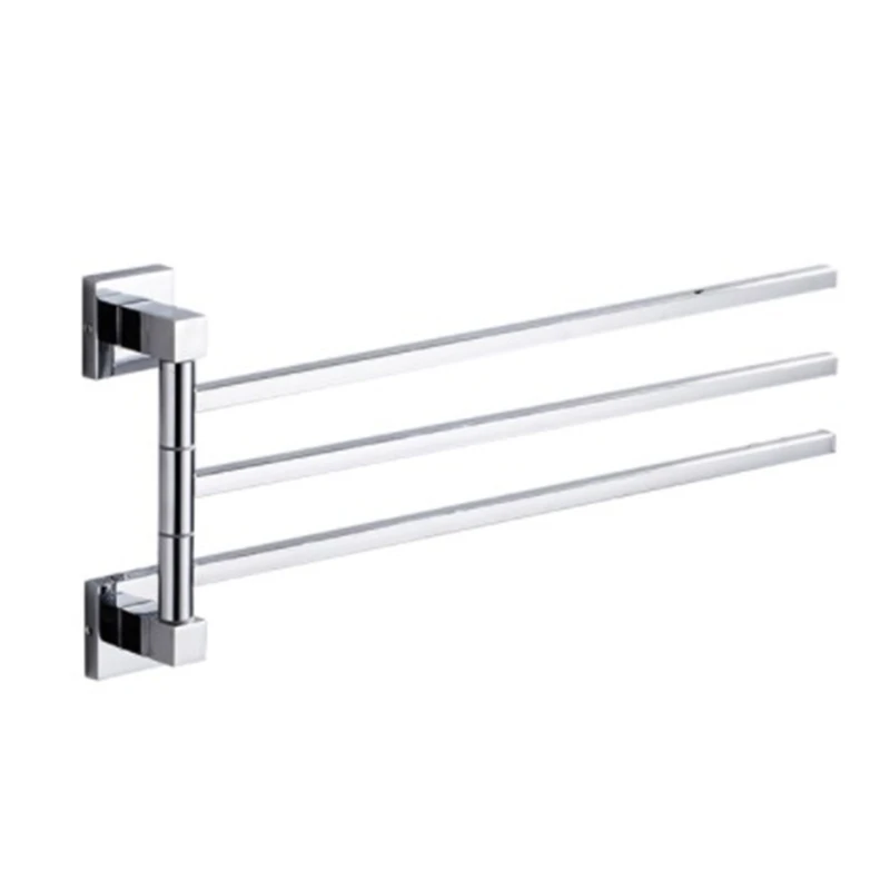 

Настенный поворотный держатель для полотенец 94PF 2/3/4 из нержавеющей стали для ванной и кухни