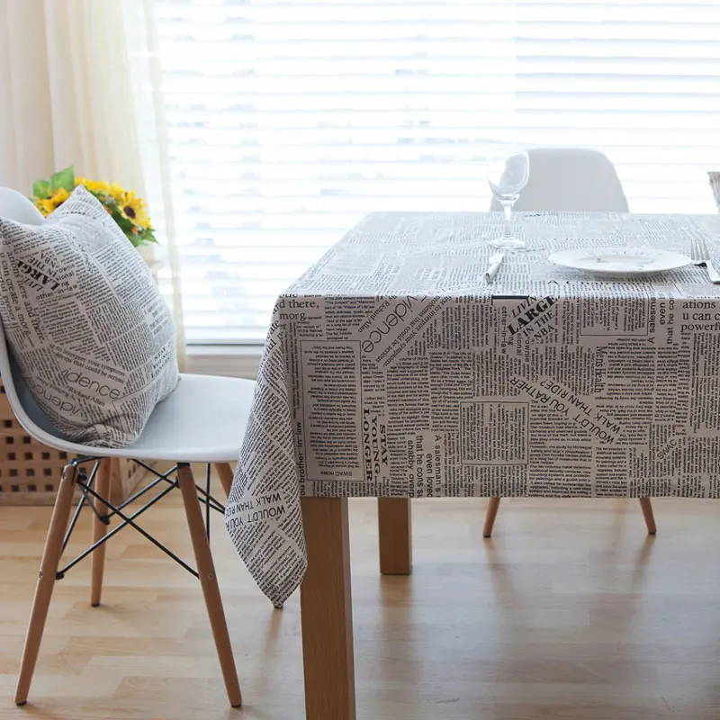 

Decorative Table Cloth Cotton Linen Tablecloth Rectangular Tablecloths Dining Table Cover Obrus Tafelkleed Mantel Mesa Nappe