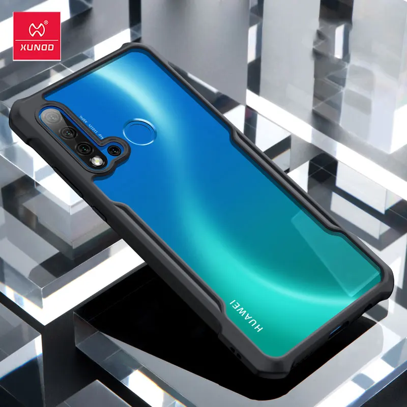 XUNDD Shockproof Case For Huawei Mate 30 Lite Transparent Cover Protective Back Airbag Bumper Shell Nova 5i Pro |