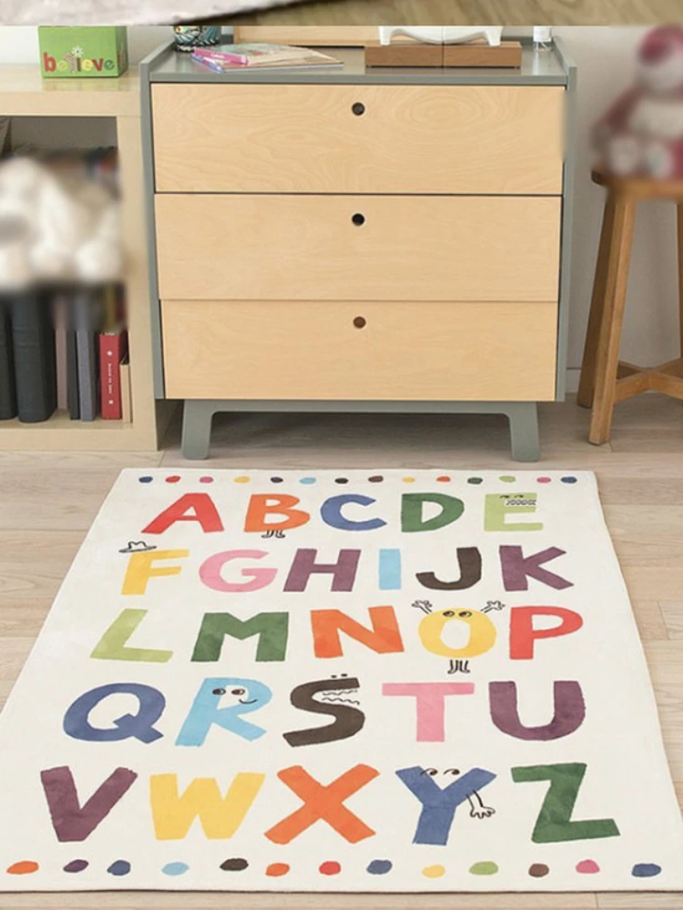 

INS wind 26 English color alphabet road mat game carpet mat non-slip crawling mat home decoration baby water play mat 2021