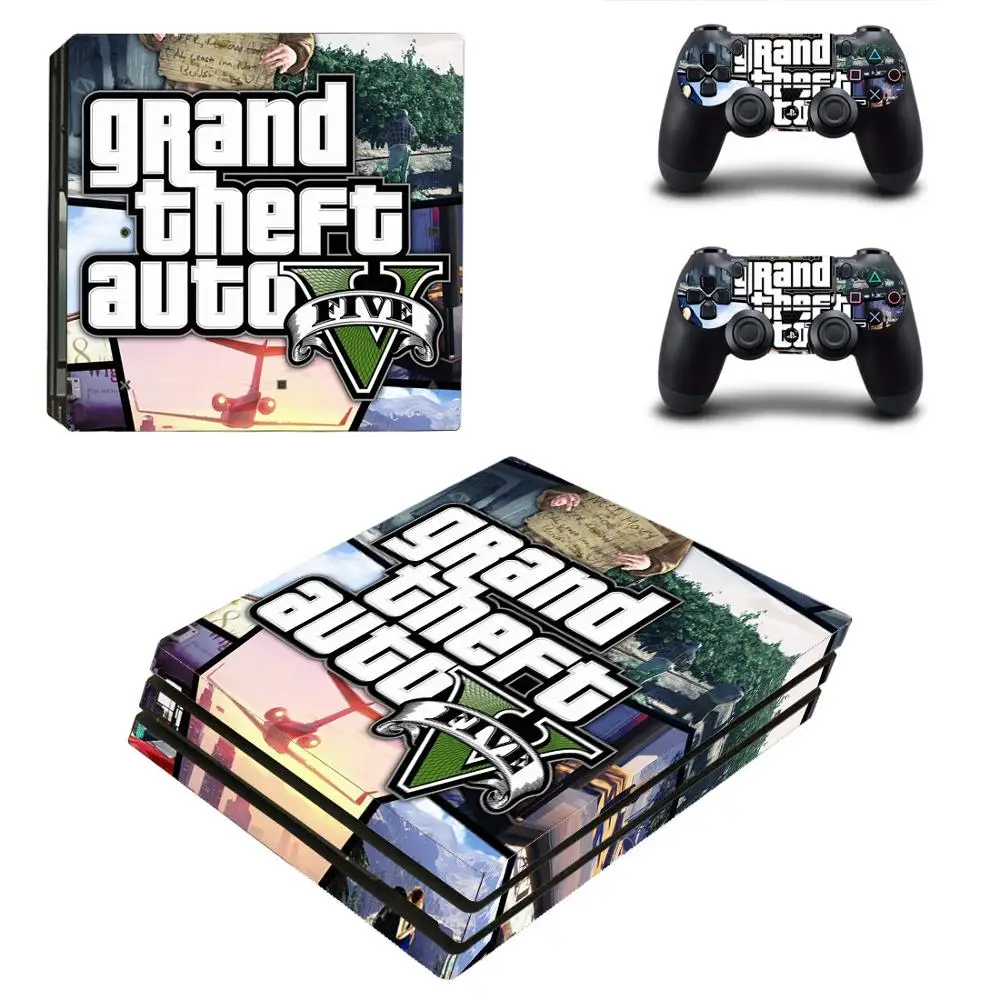 Наклейки Grand Theft Auto наклейки для PlayStation 4 PS4 Pro Play station | Электроника