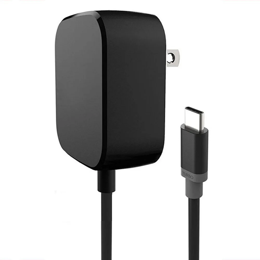 Electermi Оригинальное быстрое зарядное устройство Turbo power usb type C Micro V8 USB QC2.0 зарядное устройство для Motorola Z G4 G5 G6PLUS XT1789 зарядное устройство