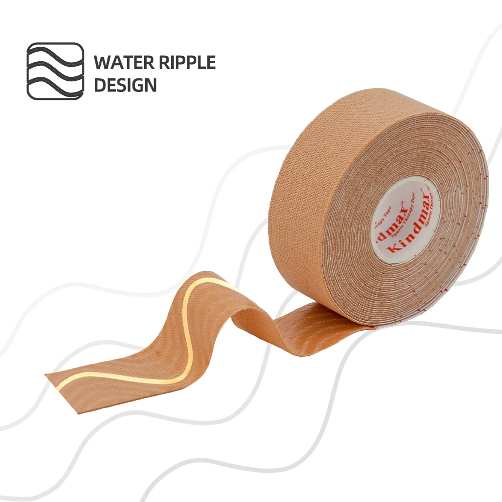 Кинезиологическая лента Kindmax для восстановления мышц рельеф травмы клейкая