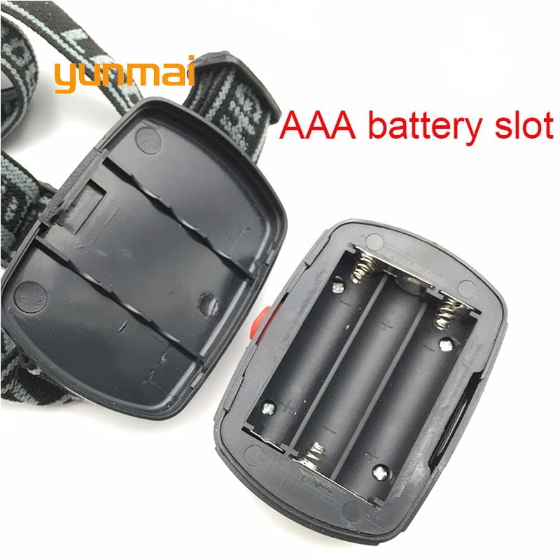 Новинка 2018 мощный светодиодный налобный фонарь 1000 лм 3 режима с батареей ааа