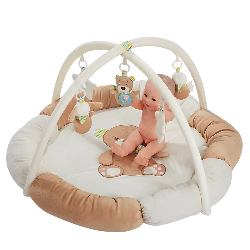 

Cartoon Soft Safety Base Bear baby playmat gym kids rugs crawling mat kids carpet toys for toddler boys children plush doll toys