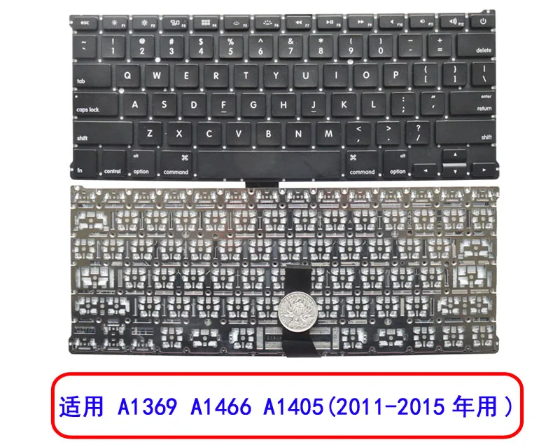 Новинка Клавиатура для ноутбука Apple A1278 A1286 A1297 A1369 A1502 A1370 A1398 A1465 A1425 A1466 A1405 нам макет