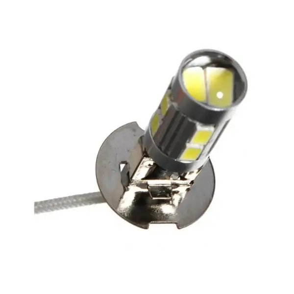 Автомобильная лампа H3 5630 SMD 10 светодиодсветодиодный белая противотуманная фара