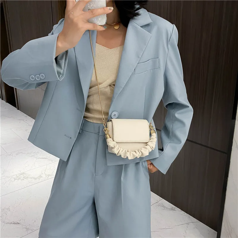 

New Fashion Trend Mini Handbag Bag Cover Type Magnetic Buckle Single Shoulder Diagonal Bag Handbags for Women 2020
