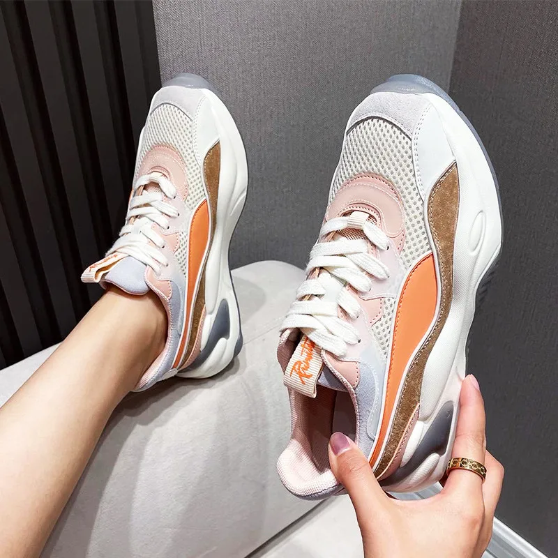 

MORAZORA 2021 New Arrival Genuine Leather Shoes Comfortable Flat Heel Casual Shoes Fashion Lace Up Spring Autumn Women Sneakers