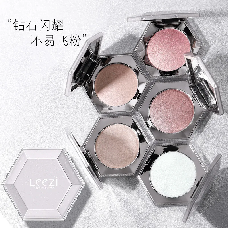 Профессиональный макияж для лица мерцающий Хайлайтер контура бронзатор