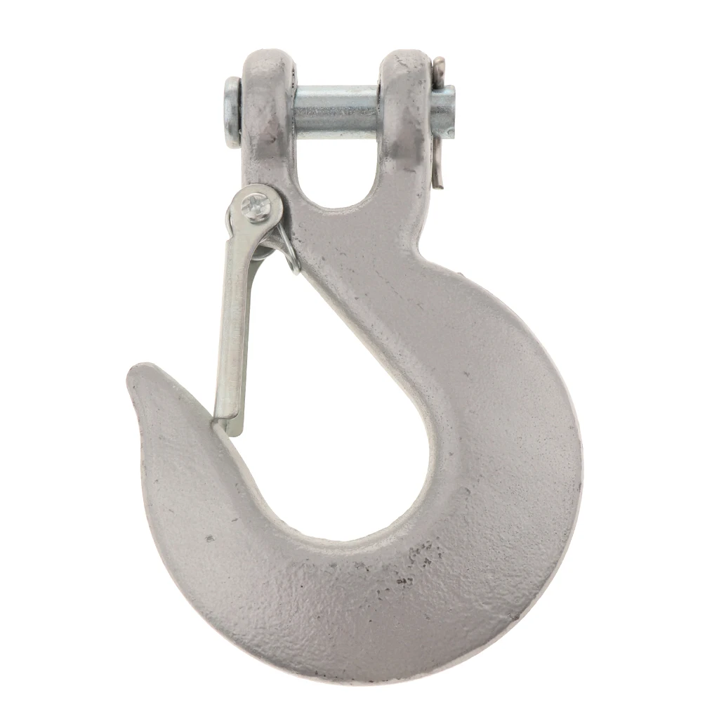 

3/8' Winch Hook, With Latch For Winches Up To 12000 Lbs Grade 70 Slip Hook