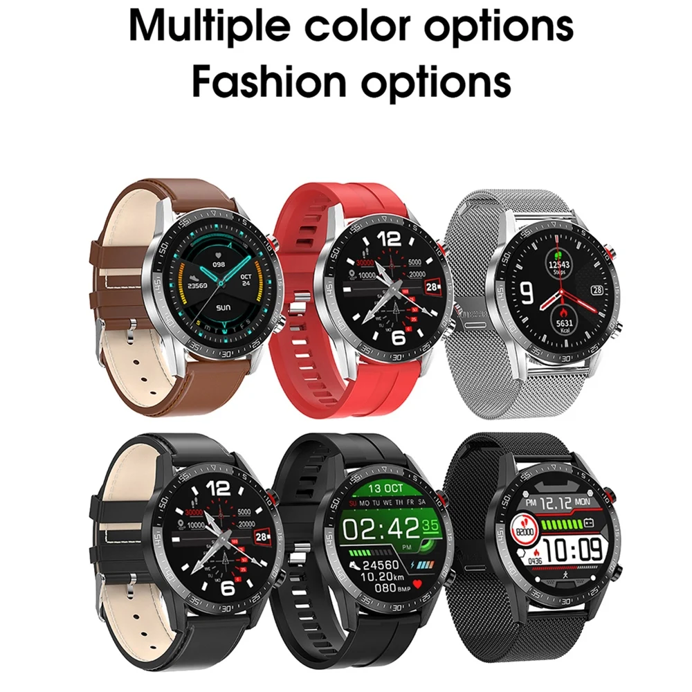 

L13 Business Smart Watch Men Bluetooth Smartwatch Sport Watches Call ECG Pressure Heart Rate Fitness Tracker Fashion Wristbands