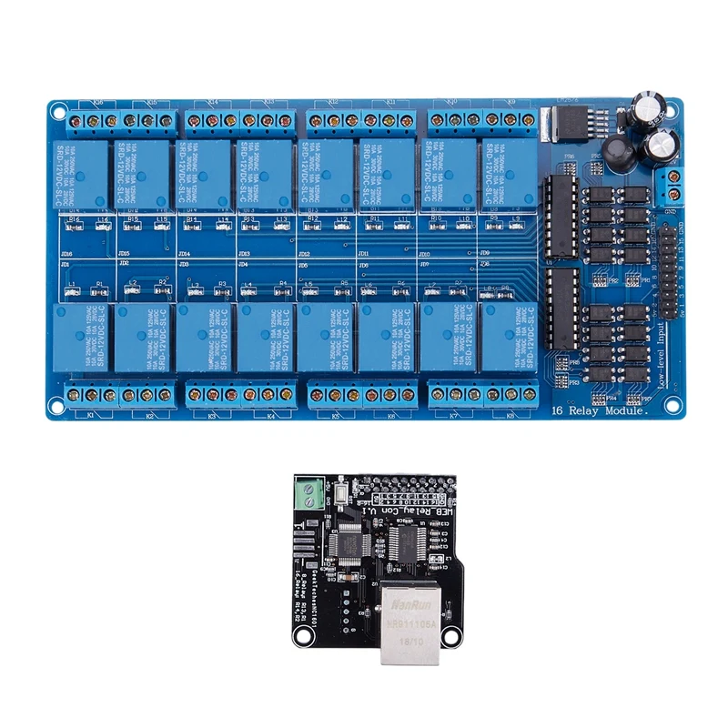 Горячая XD-Ethernet модуль управления Lan Wan сетевой веб-сервер RJ45 порт 16 канальный