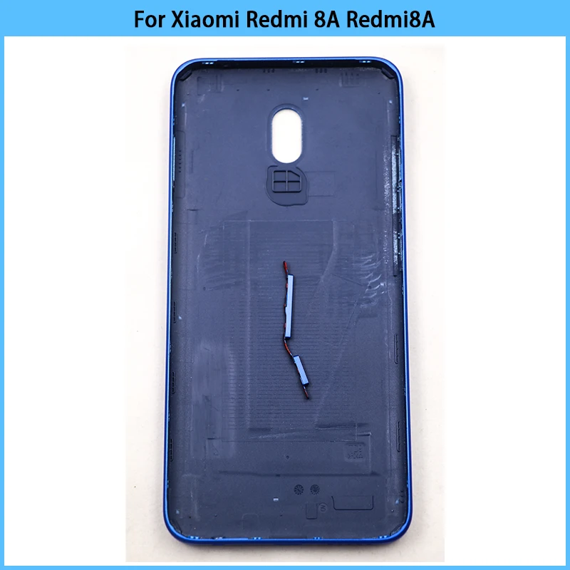 New For Xiaomi Redmi 8A Battery Back Cover Plastic Panel Rear Door Housing Case No NFC contact Replace | Мобильные телефоны и