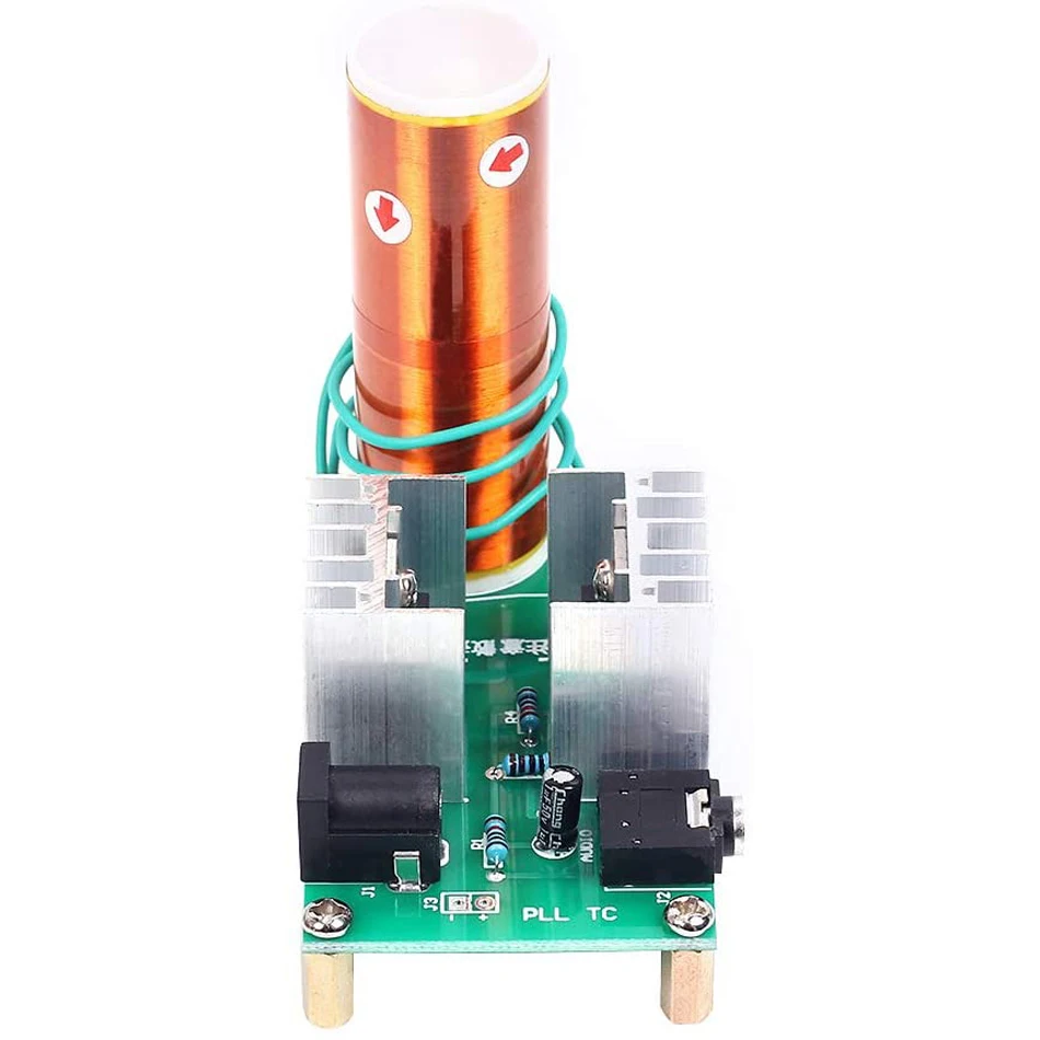 Мини-Катушка Тесла набор сделай сам 15-24 В постоянного тока 15 Вт музыкальная