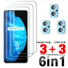 Для Realme 9i 6,6 дюймов 6 в 1 полное покрытие Передняя Гидрогелевая пленка для Oppo Realme Realmy Realmi 9 i 9i защита экрана объектива камеры