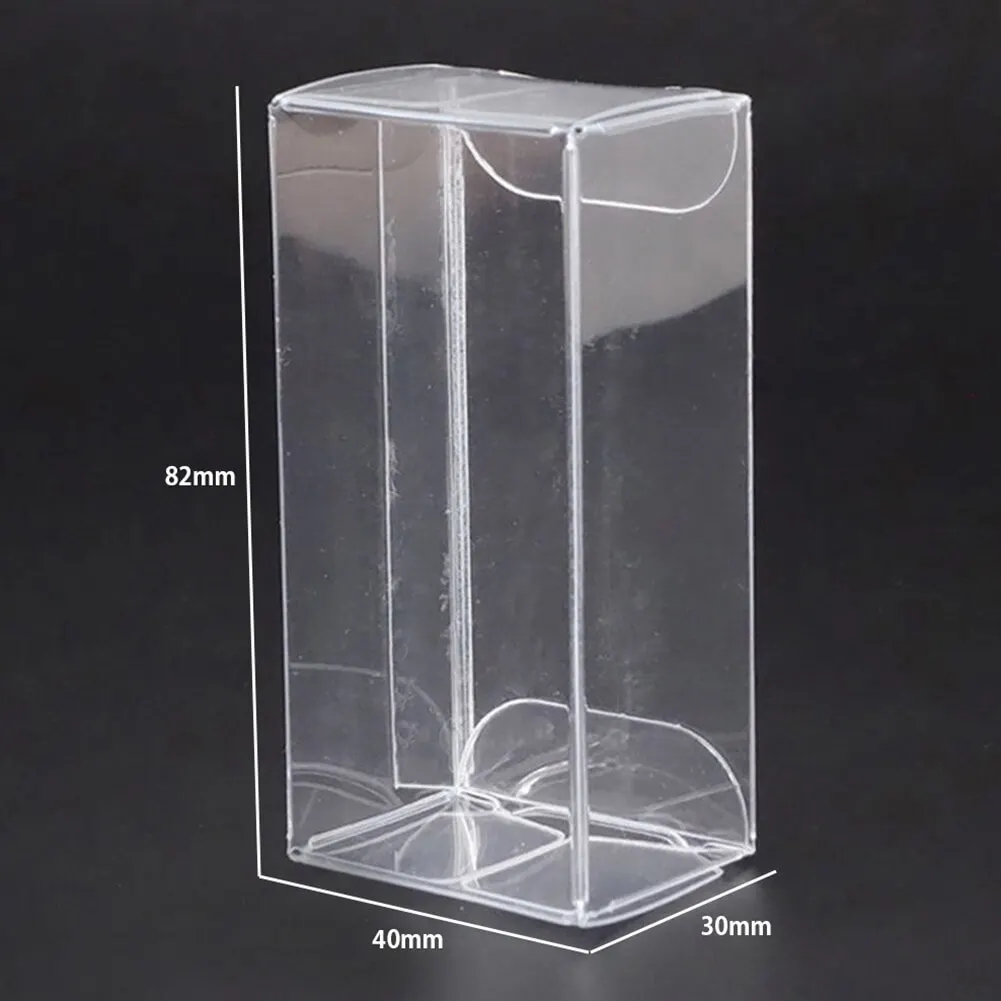 Прозрачная ПВХ модель игрушечного автомобиля 1/64 от пыли защитная коробка для