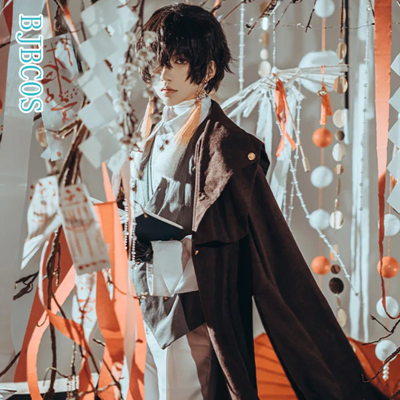 Anime Bango Brodyachie Psy Dazaj Osamu Kosplej Kostyum Dlya Muzhchin Dlya Vzroslyh Hellouin Nakahara Kostyum Dlya Muzhchin Tematicheskaya Odezhda I Uniforma Aliekspress