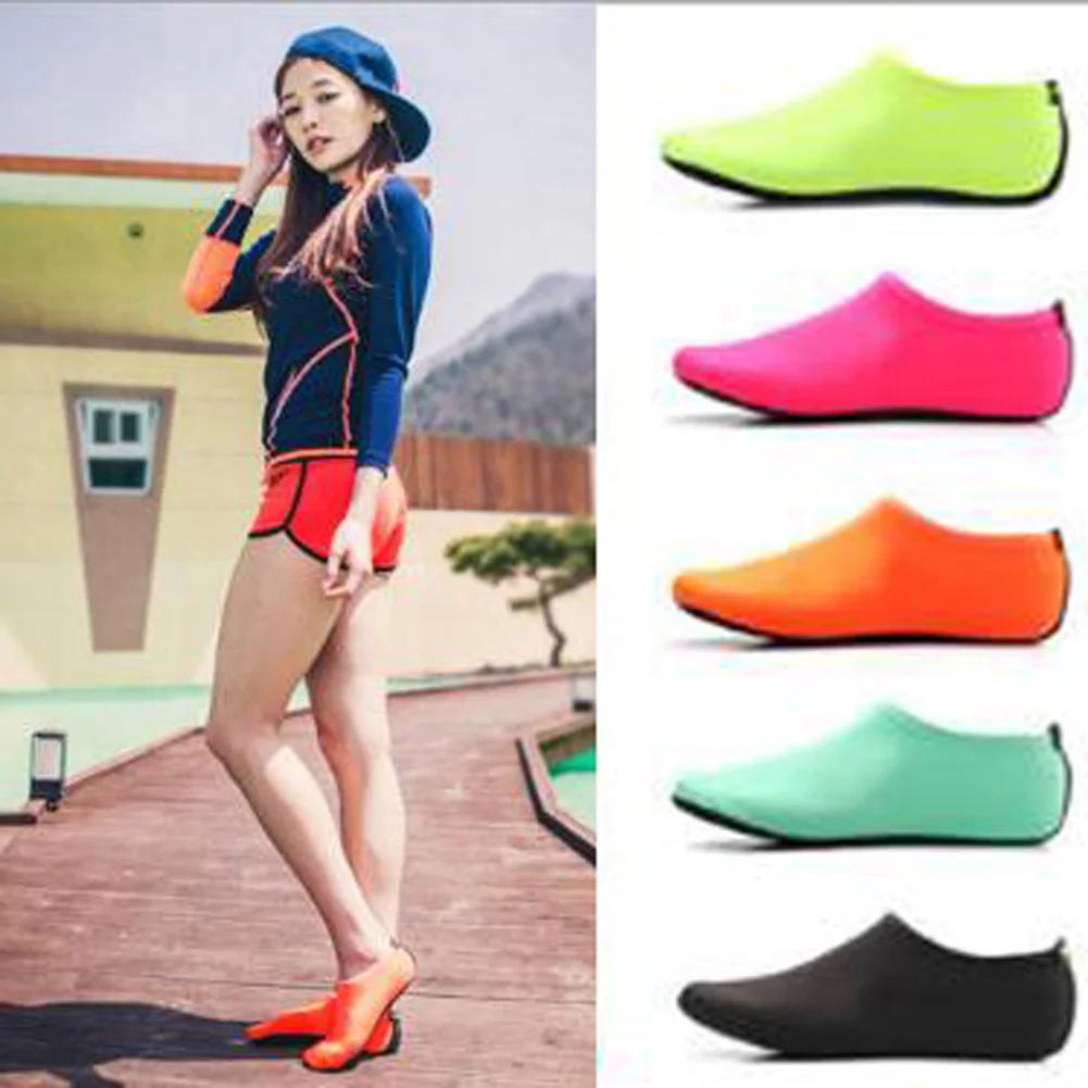 

Unisex Diving Sock Skin Shoes Aqua Sock Snorkeling Seaside Swimming Pool Non-slip Sock Anti-skid Yoga Shoe Barefoot Water Sports