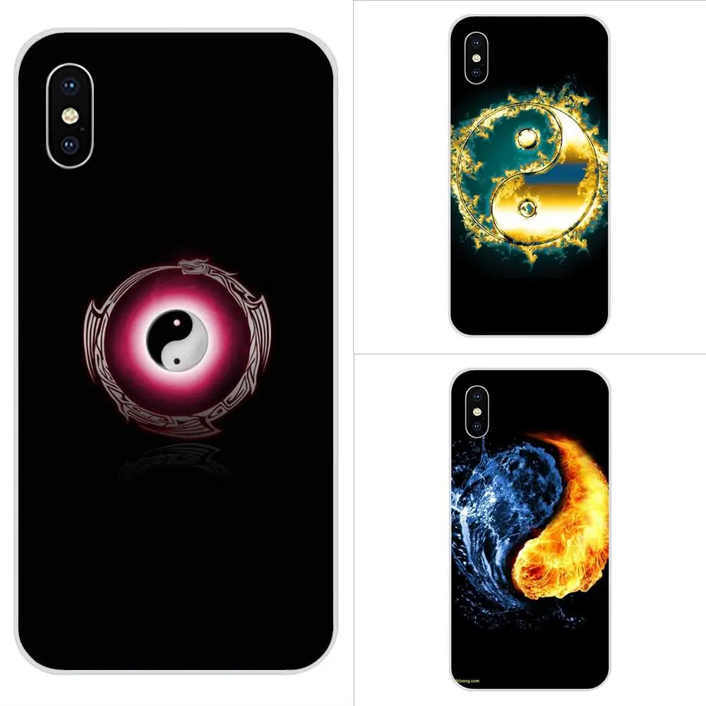 Мягкий чехол для телефона с узором в китайском стиле Тай Чи Логотип Huawei Honor 4C 5A 5C 5X6