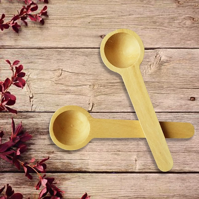 Мини ложка из натурального дерева для домашней кухни инструменты приготовления
