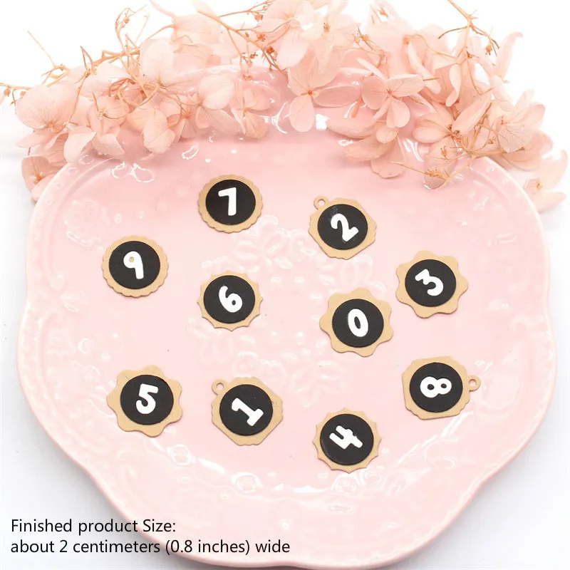 Металлические штампы VYUTXA с арабскими цифрами трафареты для сделай сам