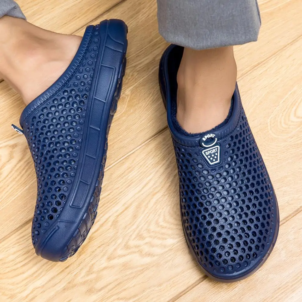 UNN Indoor Slippers Unisex Shoes Lightweight EVA Home Pink Fur Flexible Comfortable Warm Garden Sandals Women Men | Обувь