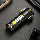 Водонепроницаемый, ветрозащитный дуговой плазменный электронный зажигалка для курения USB-зарядка электрическая металлическая мужская подарок для использования на открытом воздухе.