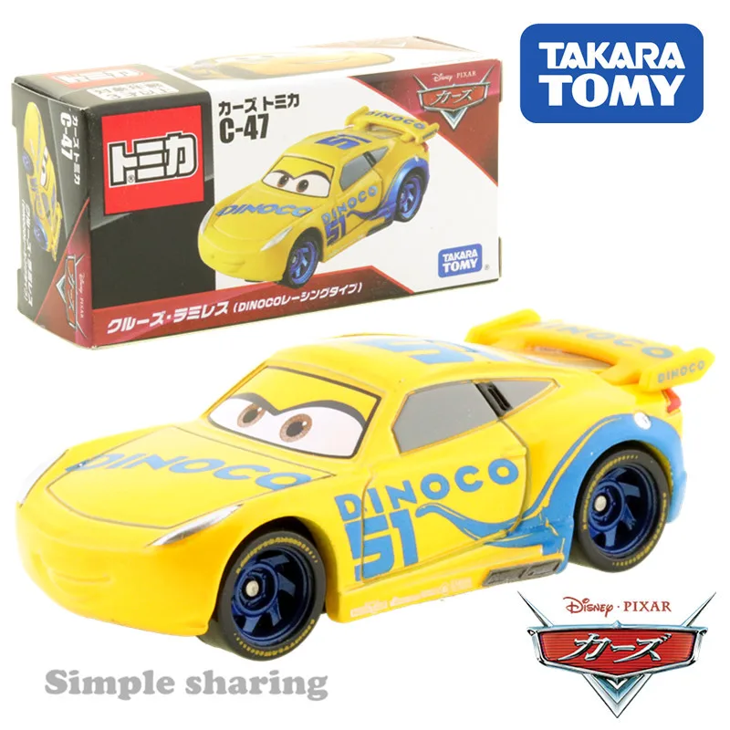 

Автомобили TAKARA TOMY, фотография, фото, Круз, Рамирес, Dinoco, гоночный тип, популярная детская модель, металлическая модель