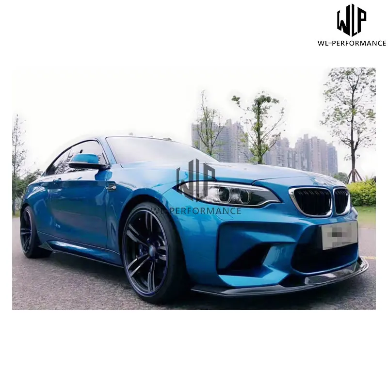 F87 M2 высококачественный комплект для кузова из углеродного волокна передний