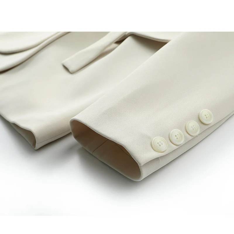 Однотонный элегантный Блейзер пальто женская повседневная темпераментная