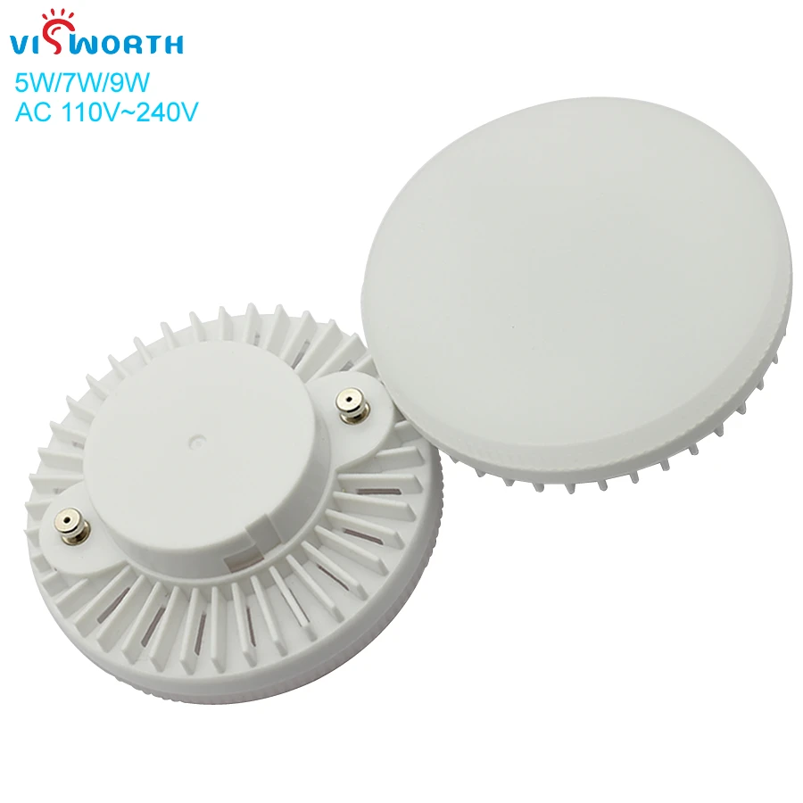 Светодиодная лампа GX53 5 Вт 7 9 SMD2835 для шкафа с матовой крышкой из поликарбоната