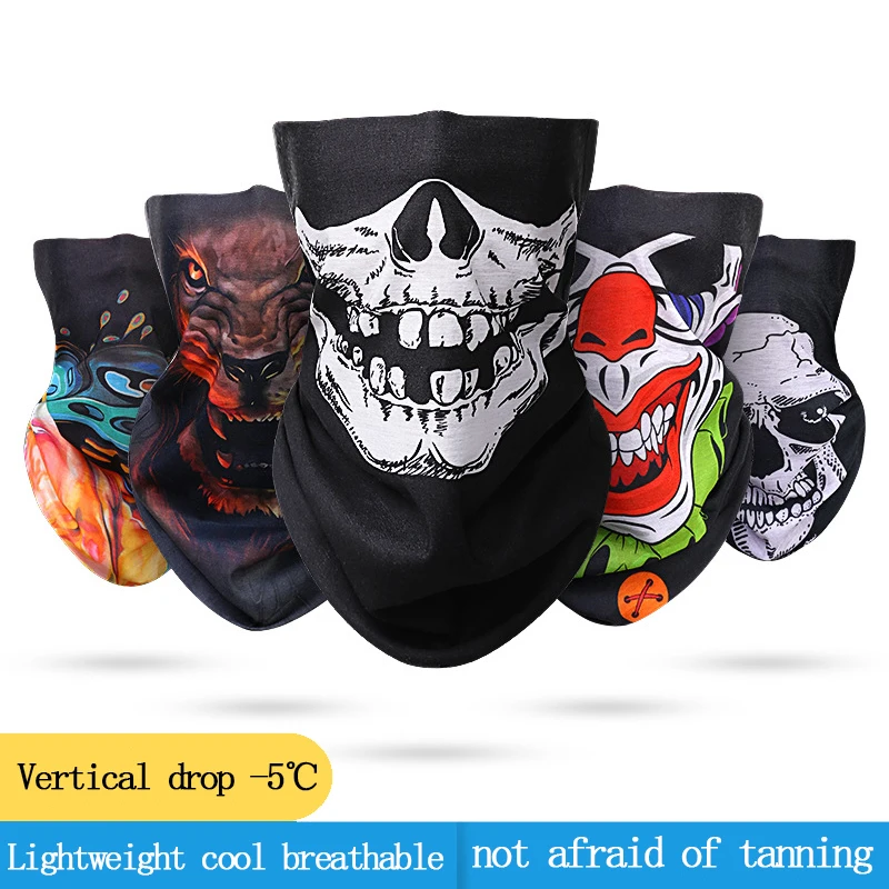 

Наружная Женская маска из вискозы, дышащая Волшебная многофункциональная повязка на шею, головной платок