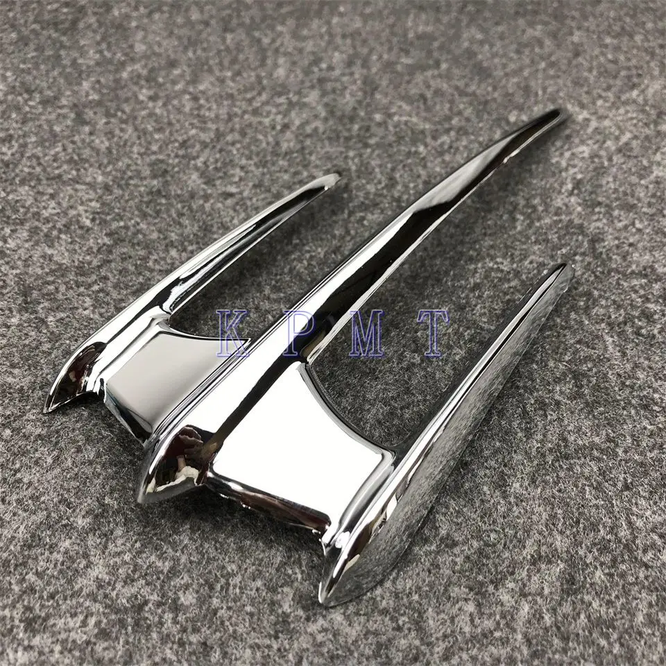 Motorcycle Chrome Front Fender Accent Decoration Trim For Honda Goldwing GL1800 F6B VTX1800 VTX1300 |