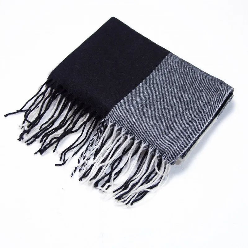 

Зимний двухсторонний клетчатый шарф из имитации кашемира женская уличная большая плотная теплая шаль с защитой от ветра модный подарок для...