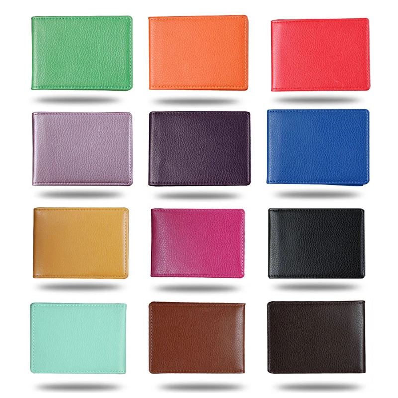 

Driver License Holder Pu Leather on Cover for Car Driving Documents Business ID Pass Certificate Folder Wallet
