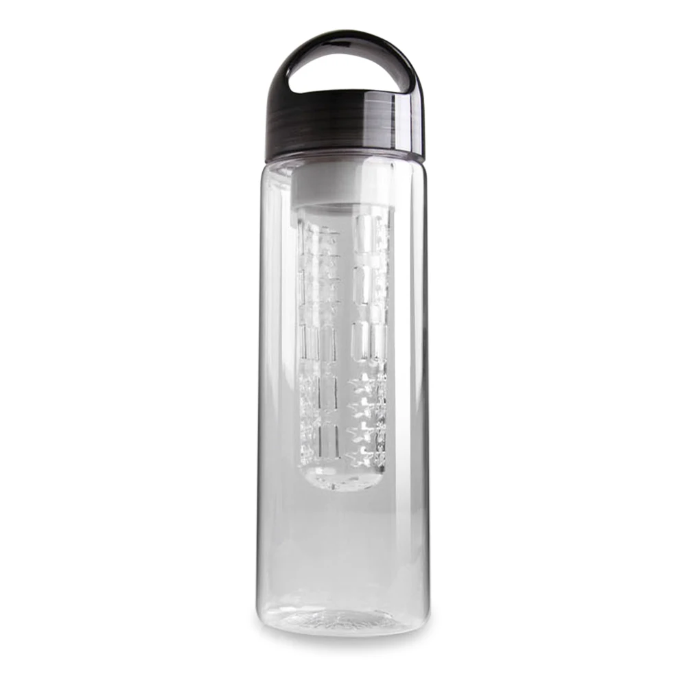 Drink cup plastic 700ml Plastic Fruit Infuser Water Bottle with Filter Leakproof Sport Hiking Camping E2S | Дом и сад