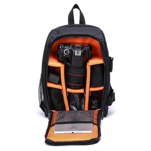 endurax waterproof camera backpack for women and men fits 11 laptop with build in dslr shoulder photographer bag black free global shipping