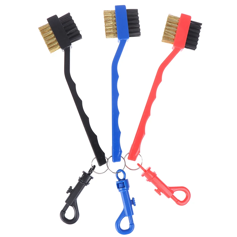 Мини двухсторонний Гольф латунь + нейлон чехол для головки клюшки гольфа паз