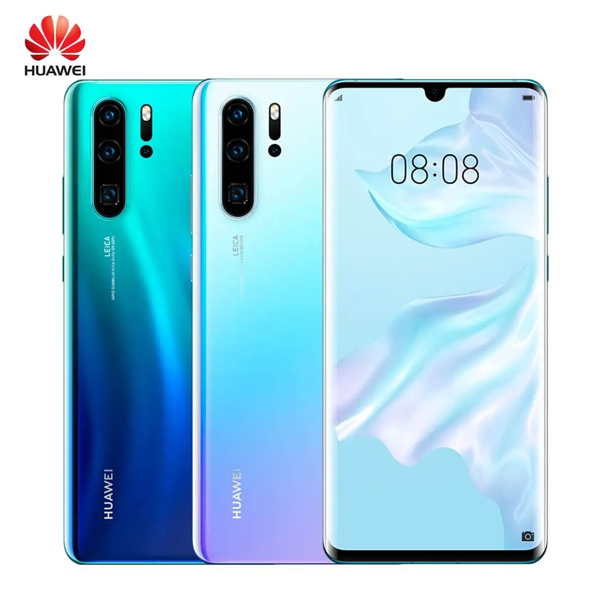 huawei P30 Pro 8+ 256GB мобильный телефон 6,47 ''полноэкранный OLED Kirin 980 смартфон NFC gps Android 9,1 5 камер