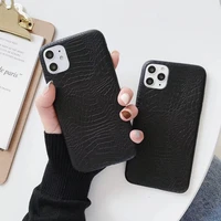 fashion style cloth skin leather shockproof bumper silicone phone case for iphone xs xr 11 pro max 6s 7 8 plus black back cover