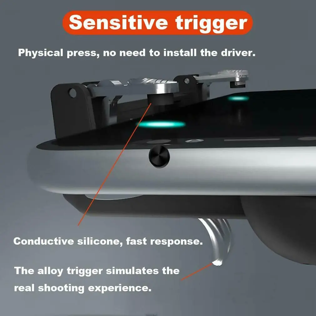 Игровой контроллер W11 + PUBG мобильный телефон геймпад беспроводной джойстик для