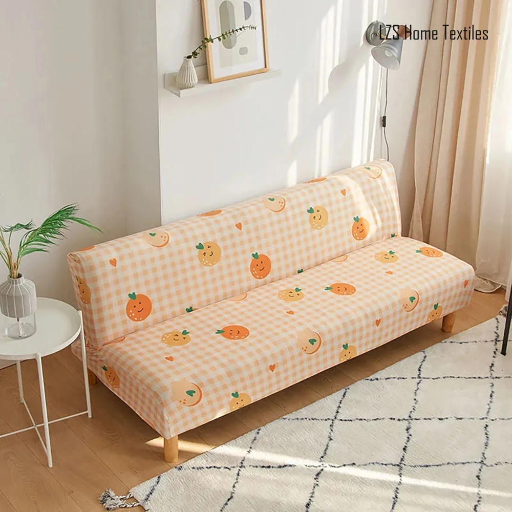

Armless Folding Sofa Bed Cover Universal Elastic Sofa Cover Full Slipcover Four Seasons Couch Cover Dust Cover Sofa Protector